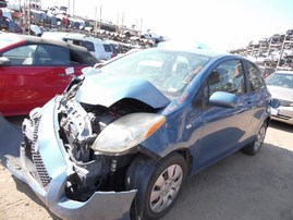 2007 TOYOTA YARIS LIGHT BLUE BASE 1.5L MT Z18297